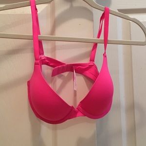 Pink Victoria's Secret Push-up Bra- like new