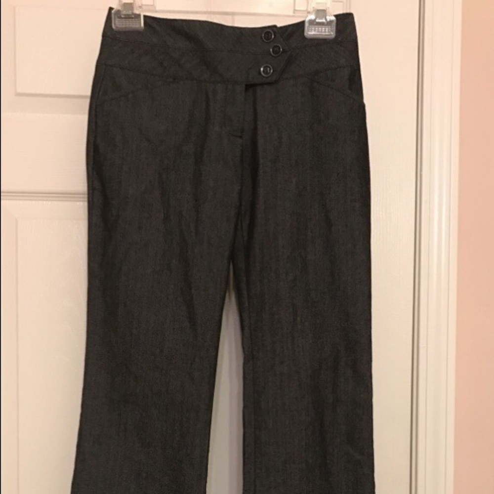 Grey Pinstriped dress pants