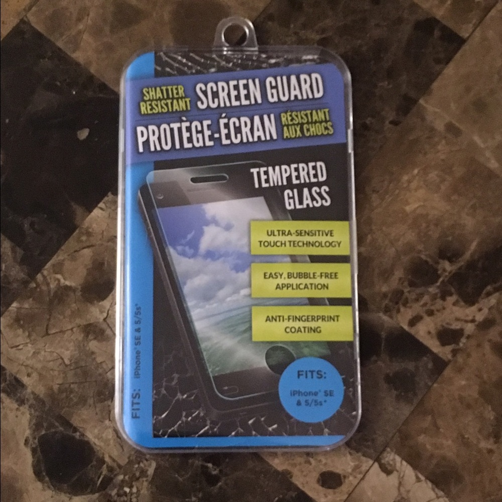 New iPhone SE 5/5s screen protector tempered glass