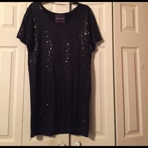 Black sequined Victoria Secret dress