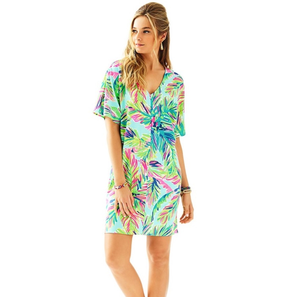 Lilly Pulitzer Lindley Caftan dress. Island Time