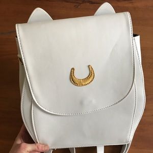 Sailor Moon Kitty Cat Backpack Crossbody Bag