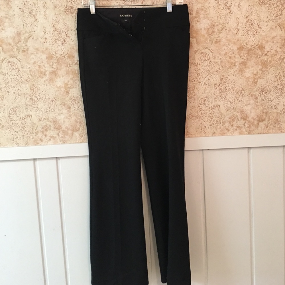 Express Editor black dress slacks OR