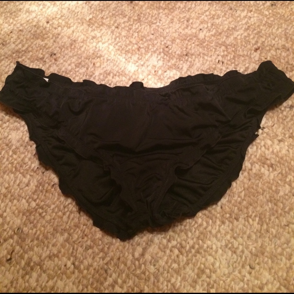 Victoria's Secret Black Bikini Bottoms