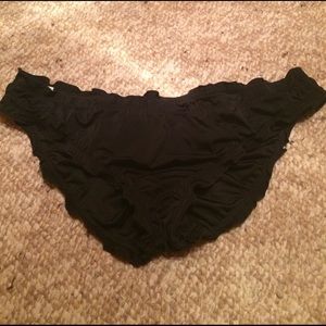 Victoria's Secret Black Bikini Bottoms