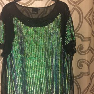 Sequined top