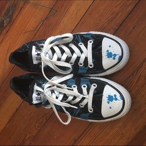 Splatter Converse Low Tops 🎨👟