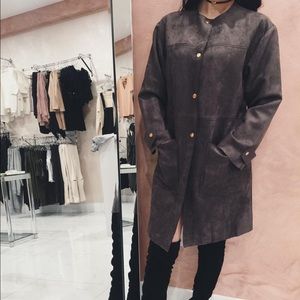 Suede Coat