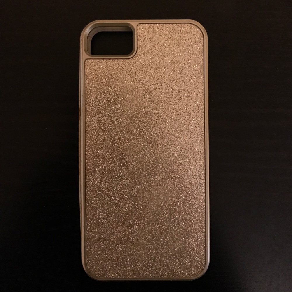 Silver glitter CASEMATE iPhone 5/5s case
