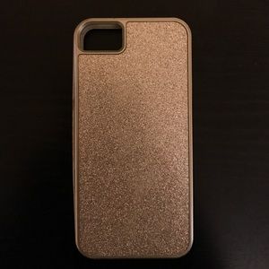 Silver glitter CASEMATE iPhone 5/5s case