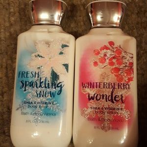 Bath and body works lotions