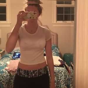 Plain cropped tshirt