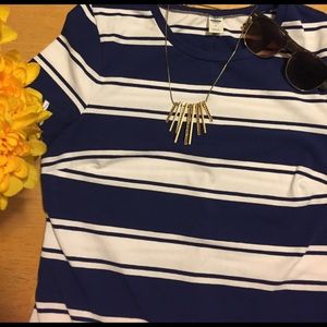 Striped T-shirt Dress