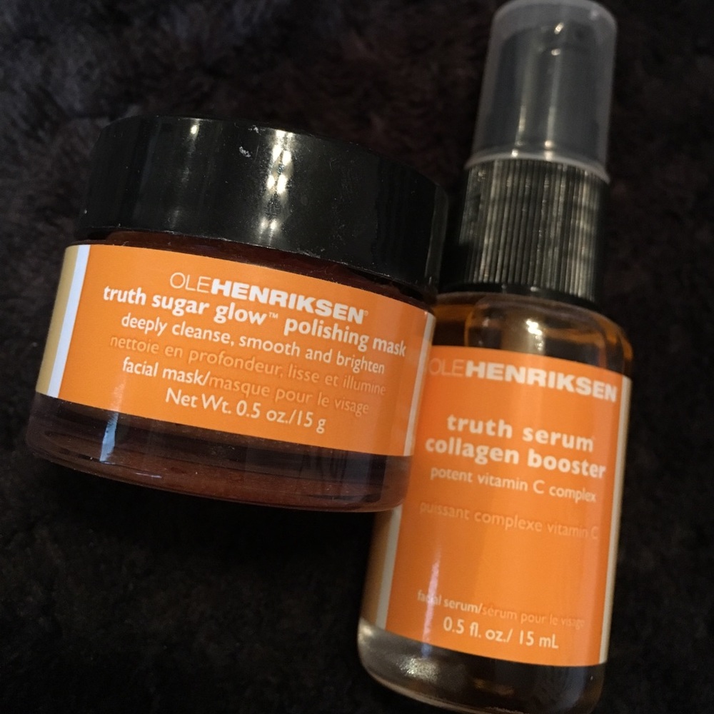 Truth sugar glow mask & collagen booster