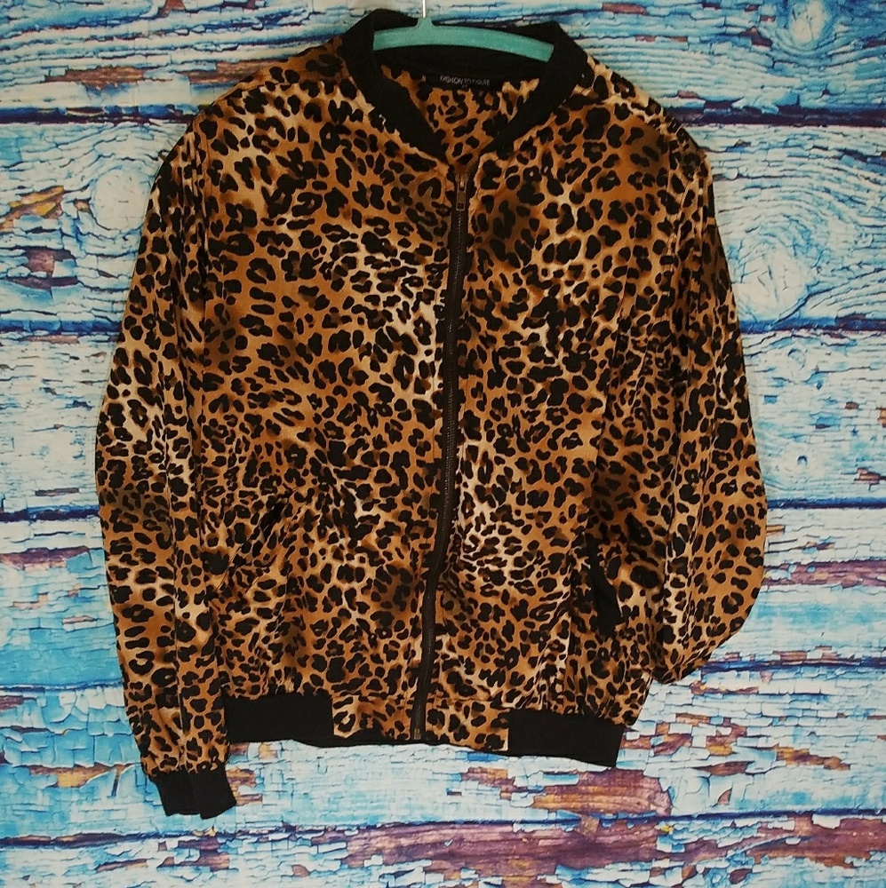 Fashion To Figure plus size cheetah Print Jacket