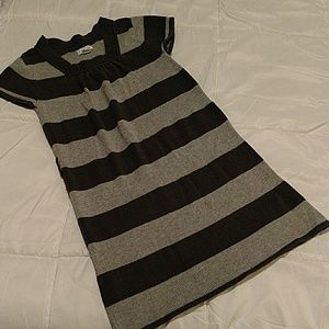 OLD NAVY sweater dress Cute w/Black/Gray Leggings