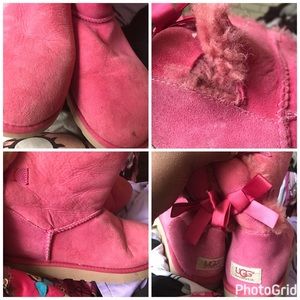 Women's bailey bow uggs size 10