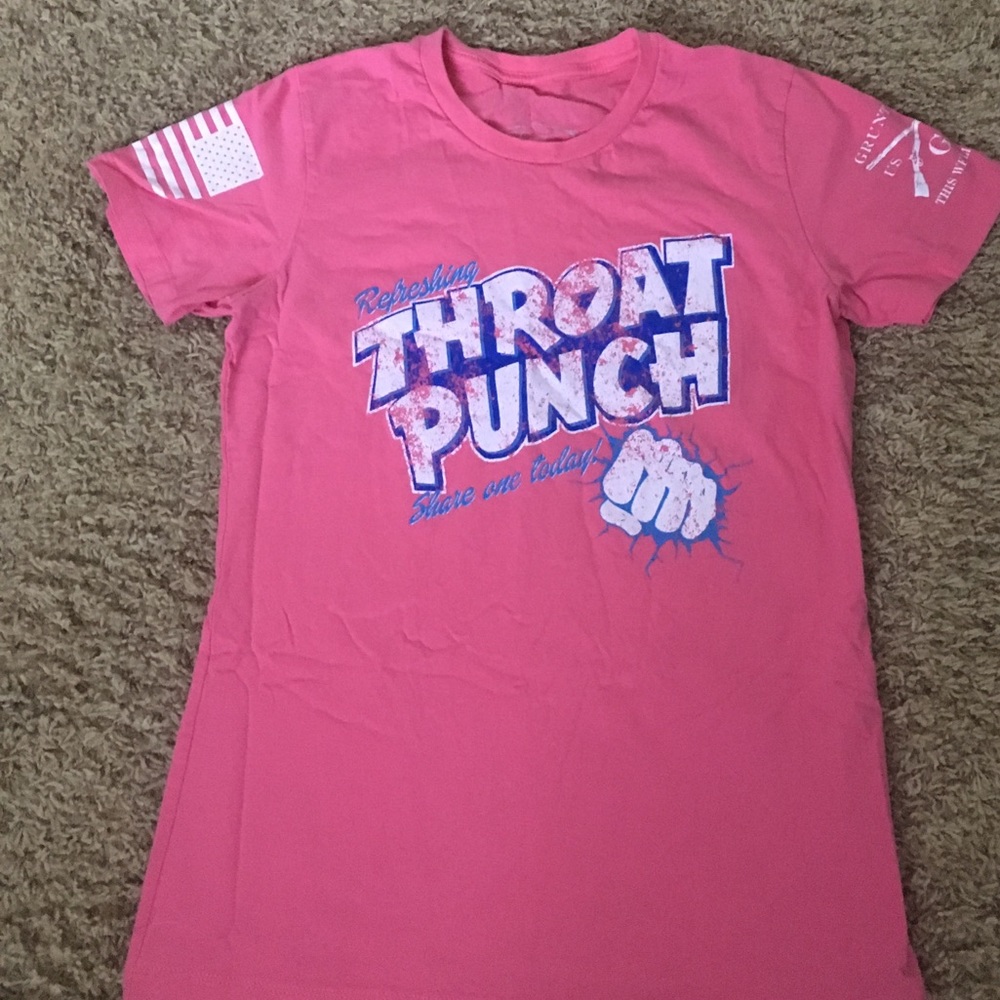 Grunt Style "throat punch" t-shirt