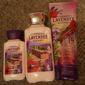 Bath and body works lotions all 3!!!