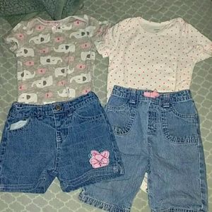 NWOT Carter's outfit 18month