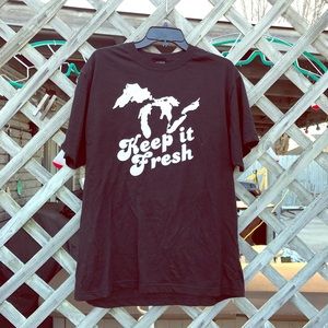 Keep It Fresh Michigan Great Lakes Tee