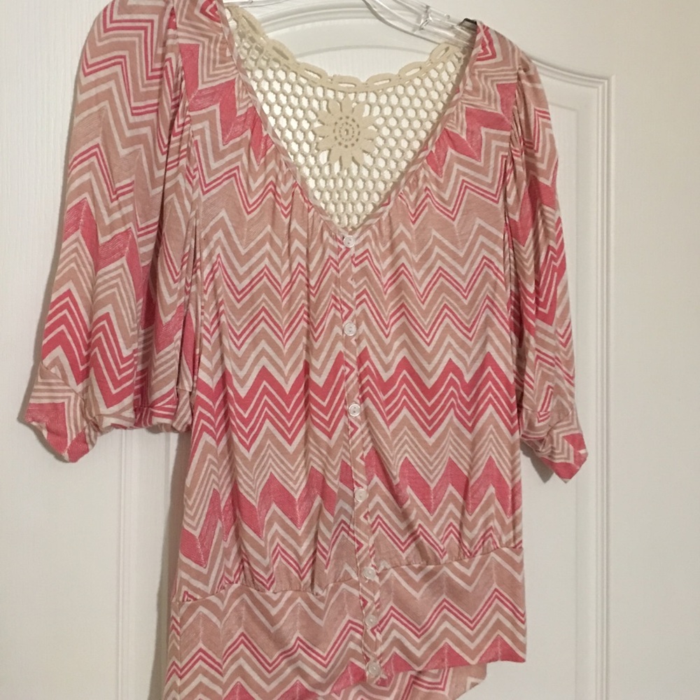 Lacy Spring Blouse - Picture 3 of 3