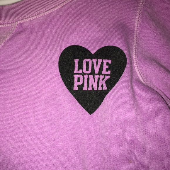 Victoria Secret Love Pink Sweatshirt - Picture 2 of 4
