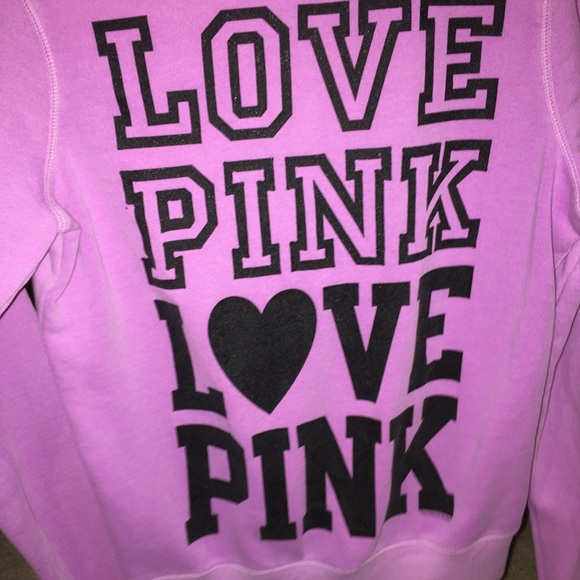 Victoria Secret Love Pink Sweatshirt - Picture 4 of 4