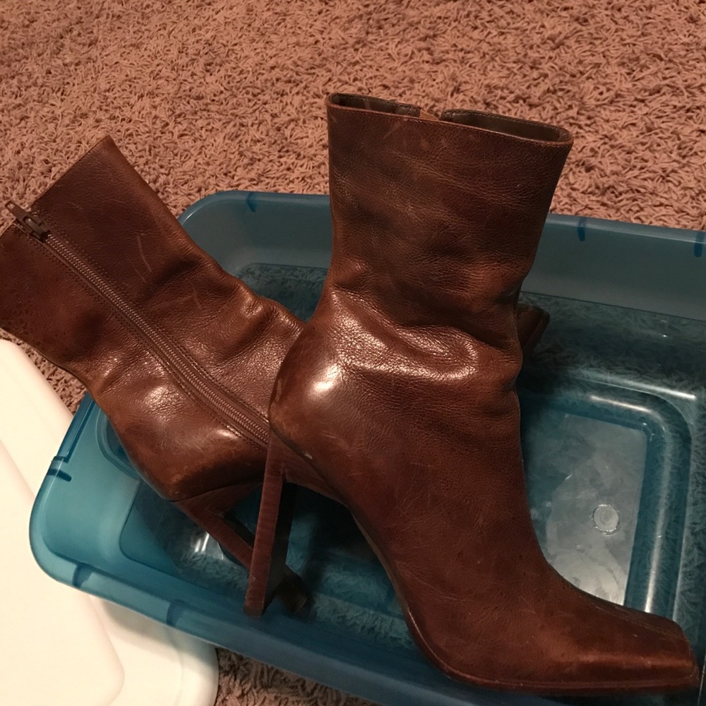 Steve Madden size 8 leather Boots from Journeys
