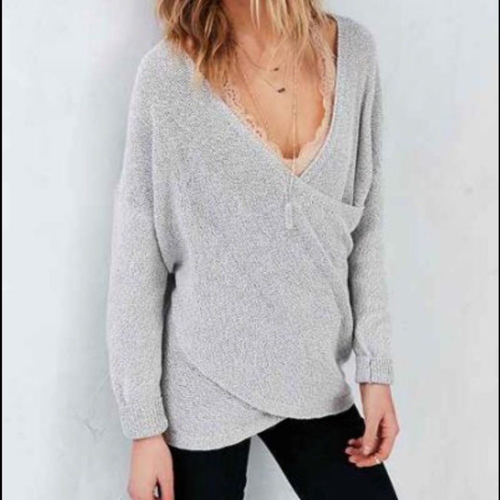 Kimchi Blue Surplice Sweater