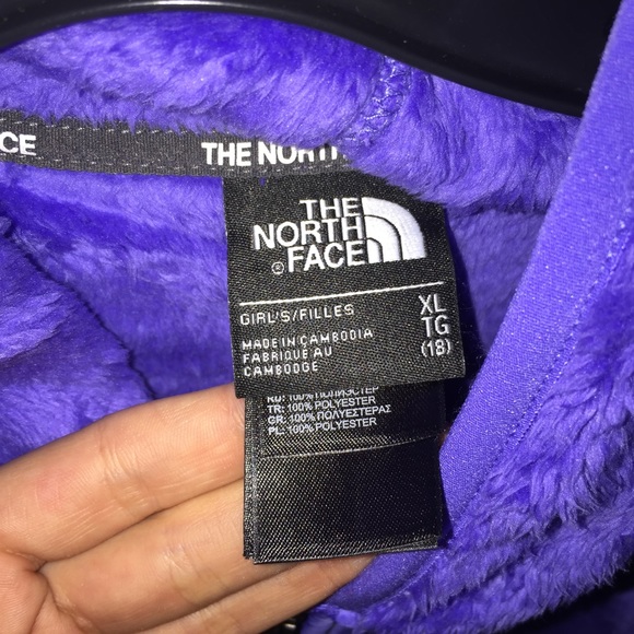 Purple North Face Jacket - Picture 2 of 3