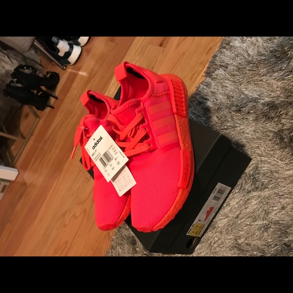 Adidas Shoes - Adidas NMD "Solar Red" sneakers.