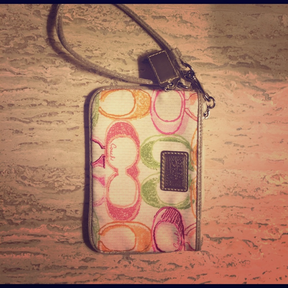 Coach wristlet