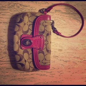 Coach wristlet