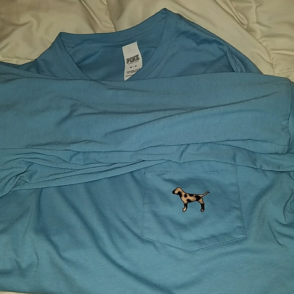 LN PINK VS BLUE CHEETAH TSHIRT