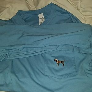 LN PINK VS BLUE CHEETAH TSHIRT