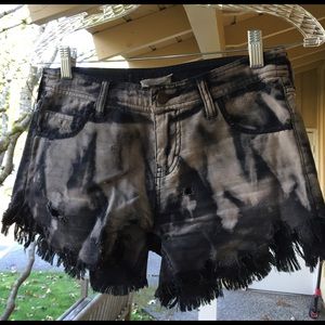 Free people destroyed shorts