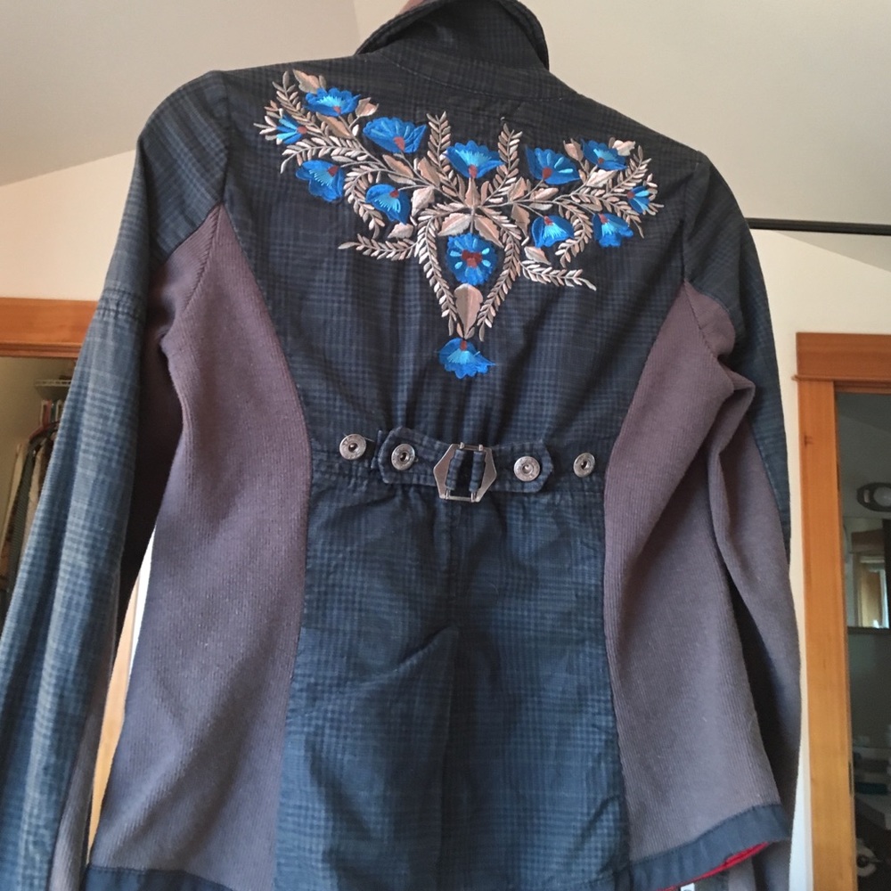Free people embroidered jacket