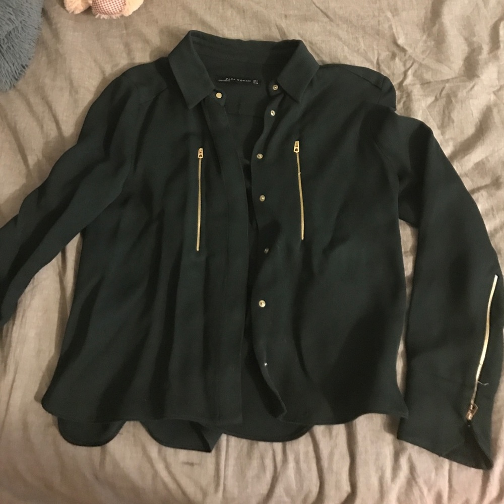 Green blazer/shirt