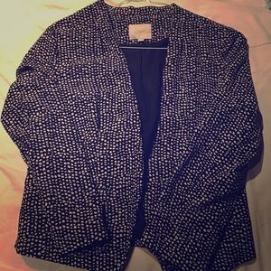 Polka dot blazer!