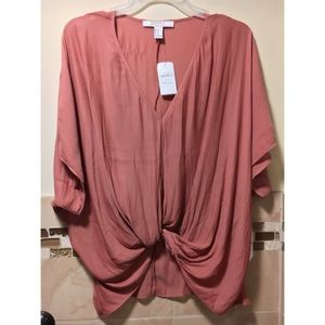 Rose blouse never worn