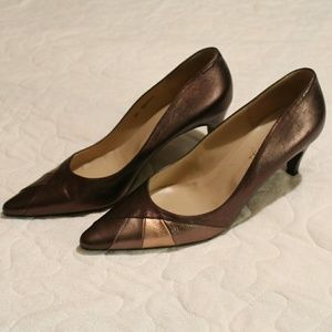 Bruno Magli bronze pointed heel - 39 (9)