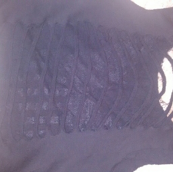 Forever21 Cutout back Terry Tank Top - Picture 5 of 7