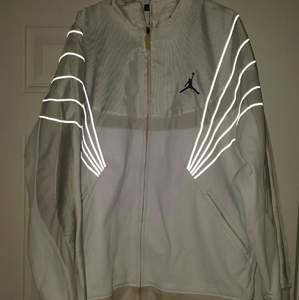 White Jordan Men's Jacket
