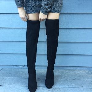 TRENDY Faux Suede Boots