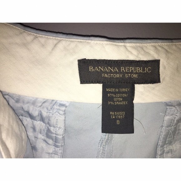 Banana Republic Factory Store Shorts - Banana Republic Factory Store Sky Blue Shorts Sz 8 Banana Republic Factory Store Shorts - Banana Republic Factory Store Sky Blue Shorts Sz 8