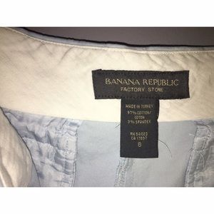 Banana Republic Factory Store Shorts - Banana Republic Factory Store Sky Blue Shorts Sz 8 Banana Republic Factory Store Shorts - Banana Republic Factory Store Sky Blue Shorts Sz 8