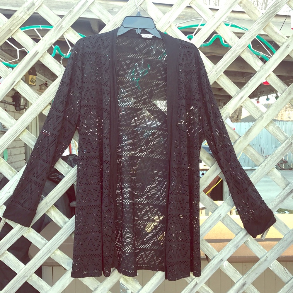 Mesh Tribal Cardigan