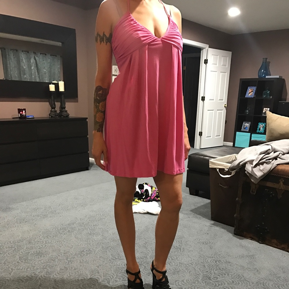 Bebe sport pink dress