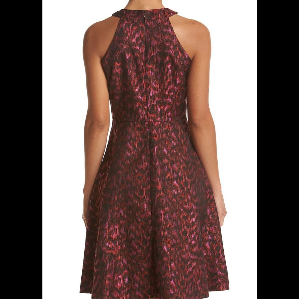 Fit & Flare Halter Dress 12 CALVIN KLEIN NWT - Picture 2 of 8